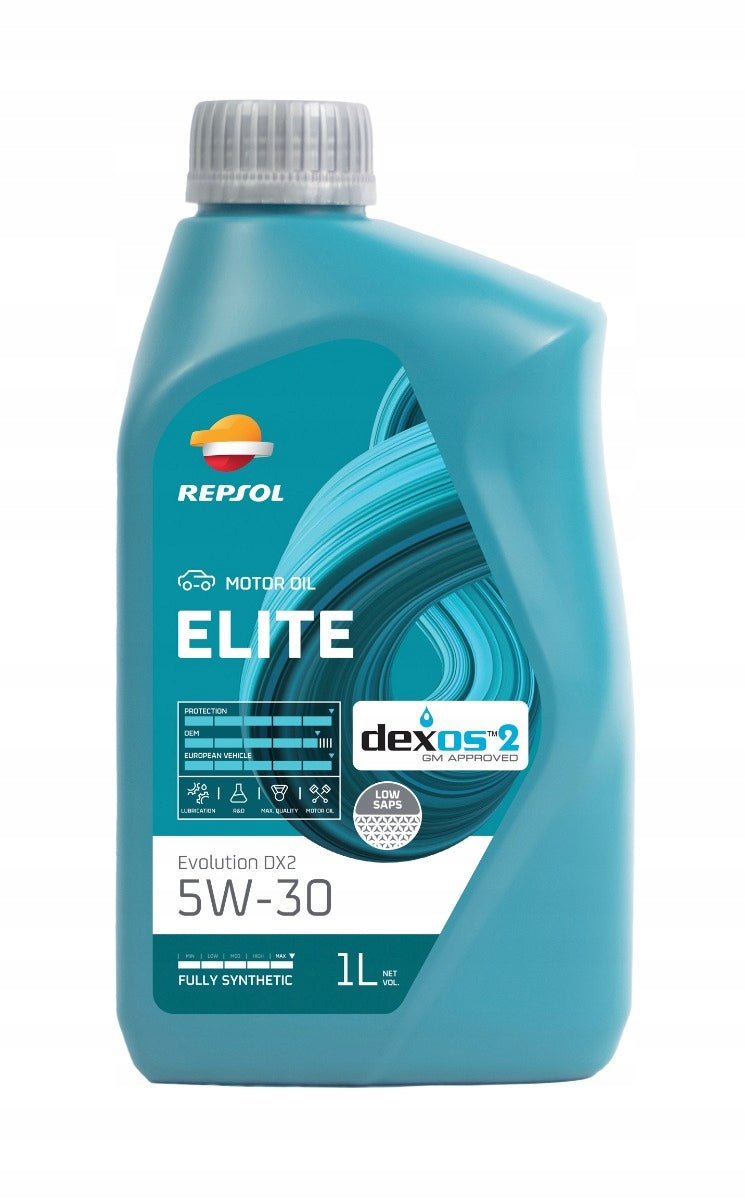 REPSOL ELITE EVOLUTION DX2 5W30 1L - DEXOS2