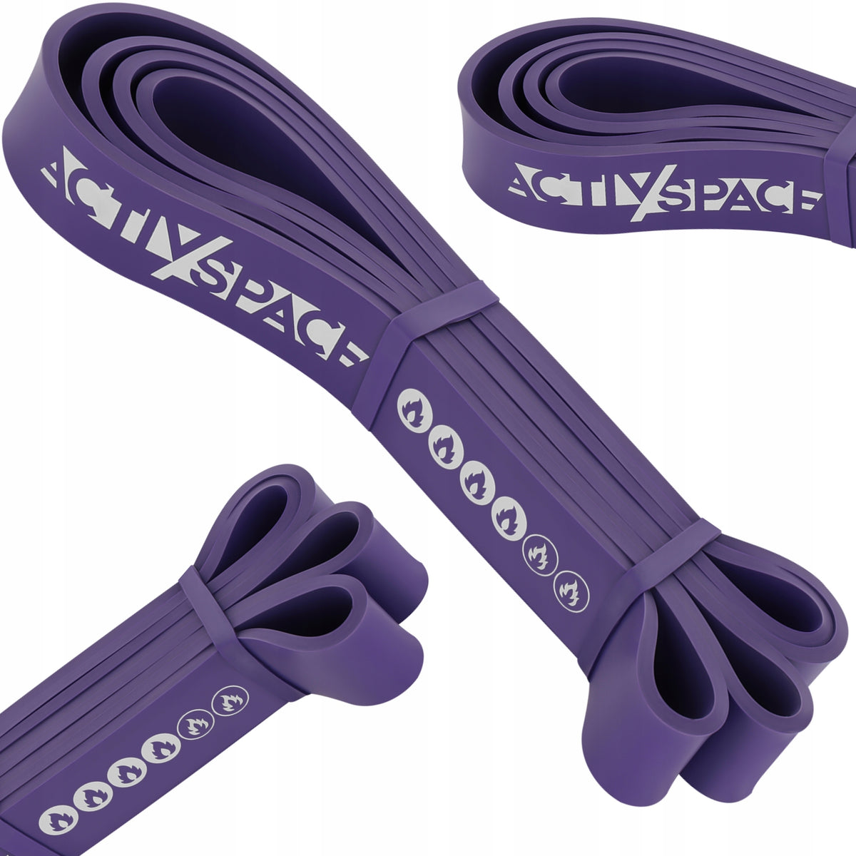 RESISTANCE RUBBER DURABLE CROSSFIT EXERCISE TAPE PULL-UP POWER BAND