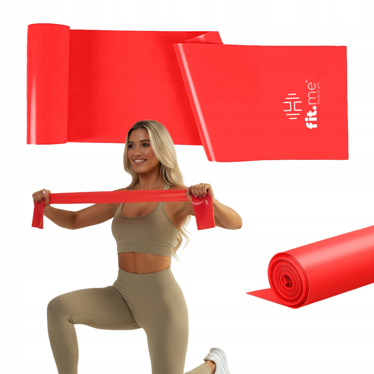 RESISTANCE TAPE FOR STRETCHING RUBBER POWERBAND RESISTANCE 9-11kg
