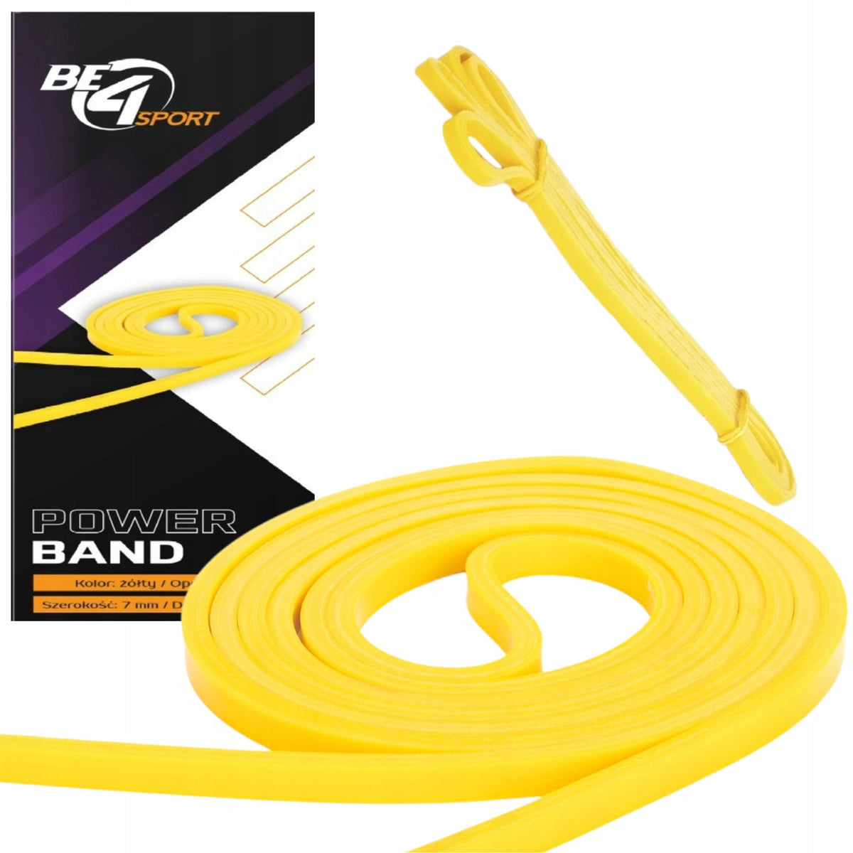 RESISTANCE TRAINING RUBBER DURABLE ELASTIC BAND POWER BAND Resistance 2-7 kg