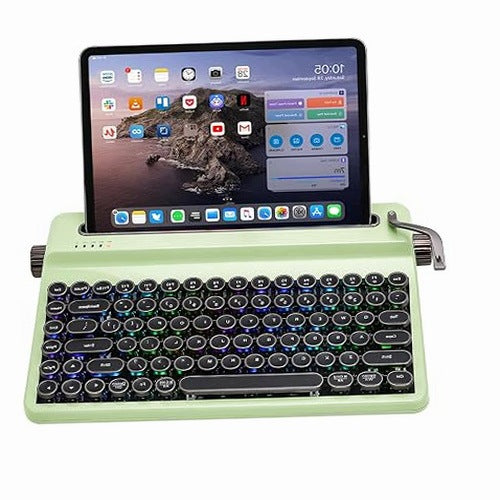 RETRO WIRELESS RGB MECHANICAL KEYBOARD FOR GAMING WRITERS
