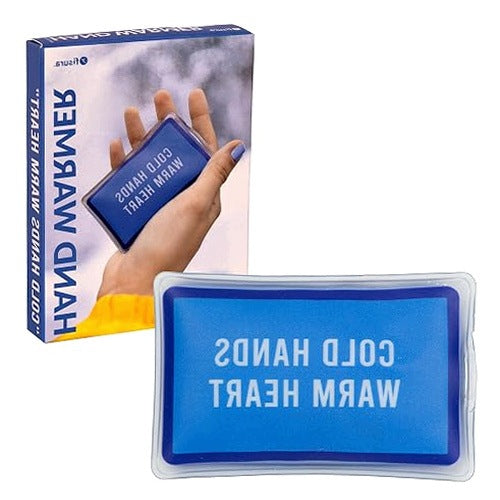 REUSABLE GEL HAND WARMER POCKET FOR WINTER METAL
