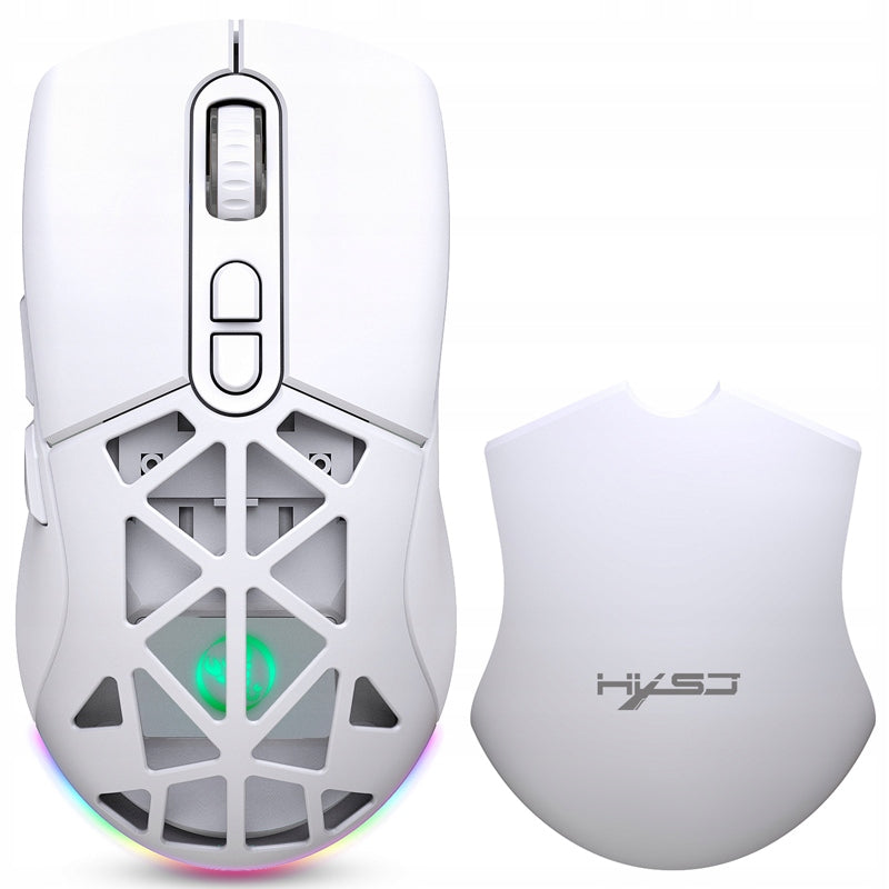 RGB 2.4GHz BT5.1 4800DPI 7D WIRELESS GAMING MOUSE