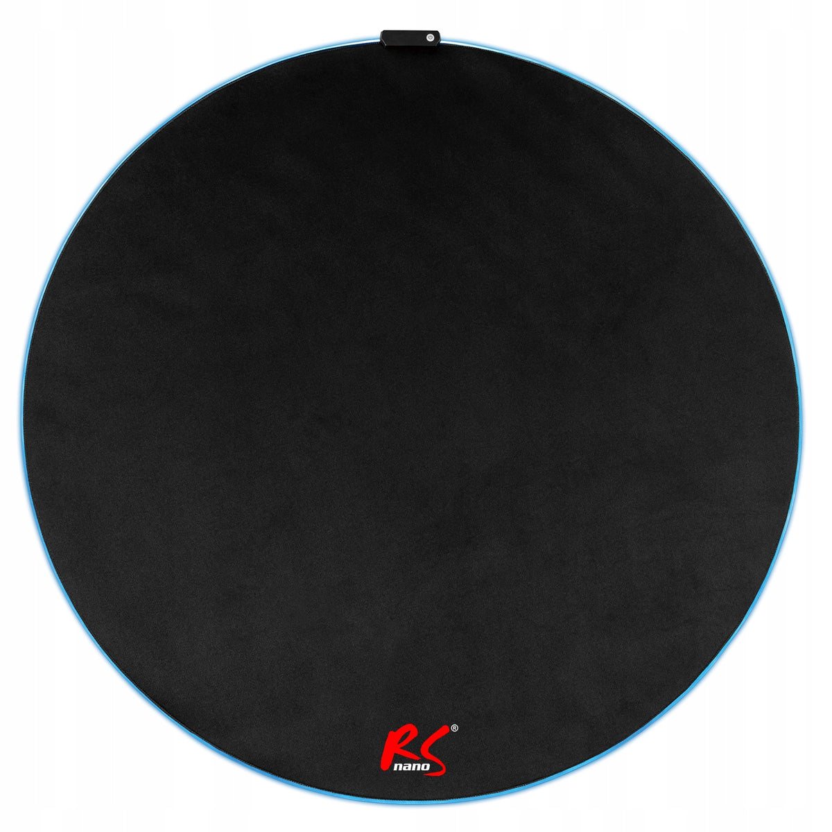 RGB Backlit Gaming Chair Protective Mat 100cm Round for Gamer