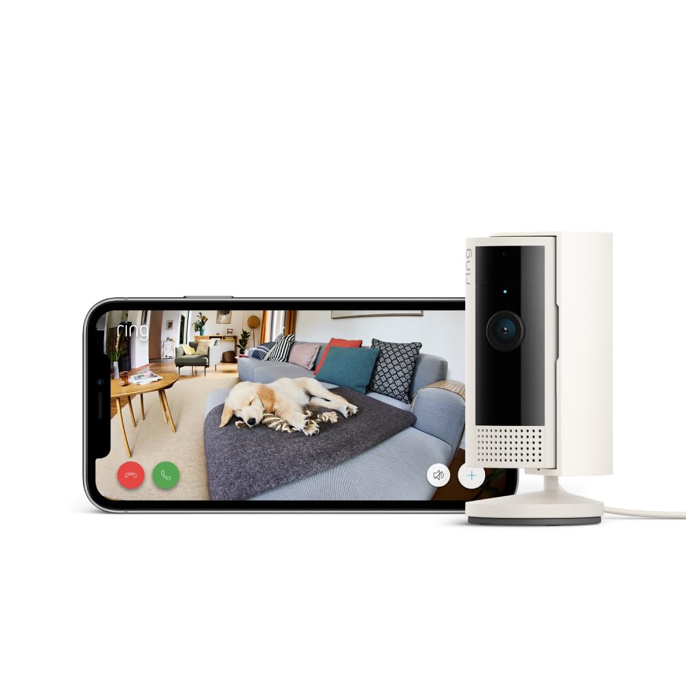 RING Indoor Full HD 1080p WiFi Camera Ideal For Pets