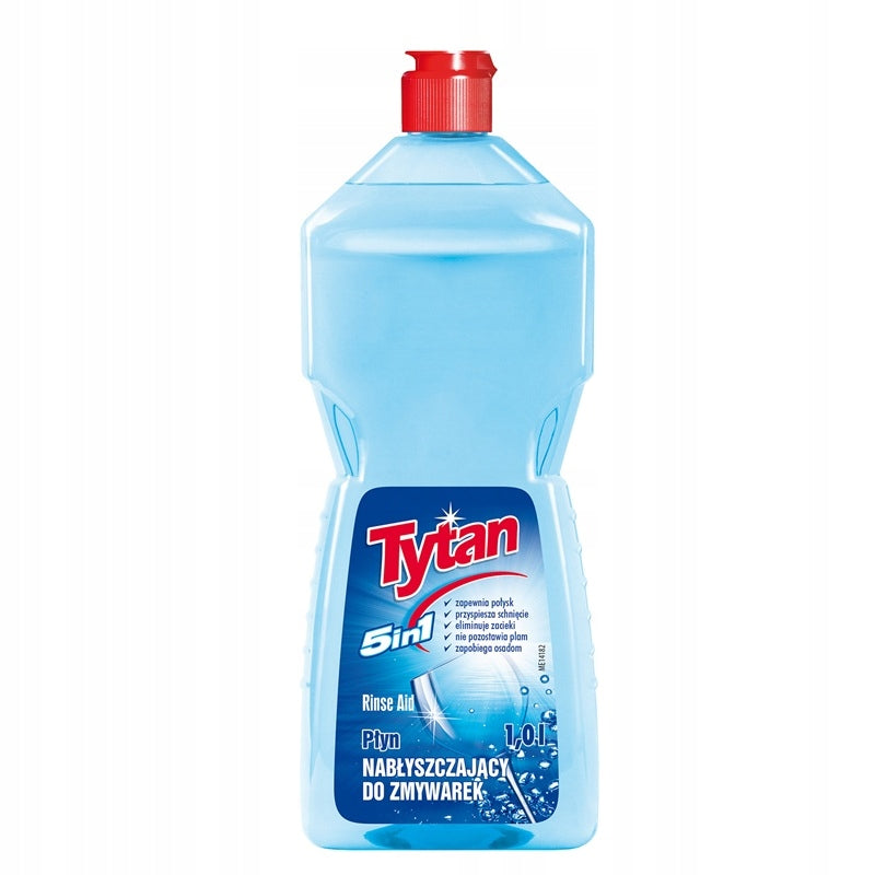 RINSE AID FOR DISHWASHERS TYTAN 5 IN 1 - 1L