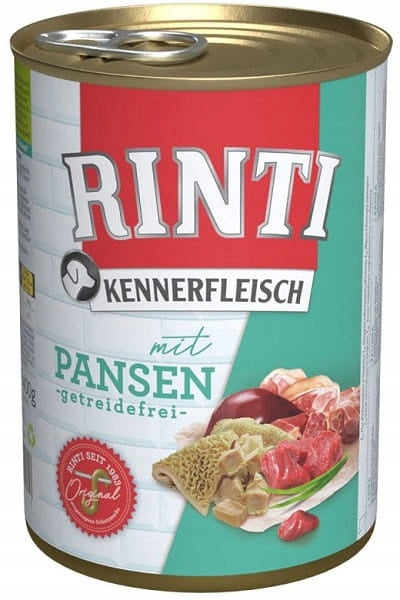 RINTI Kennerfleisch can with rumens 400 g