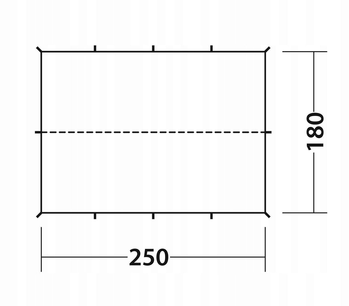 ROBENS TARP 2.5 x 1.8 m Brand Robens