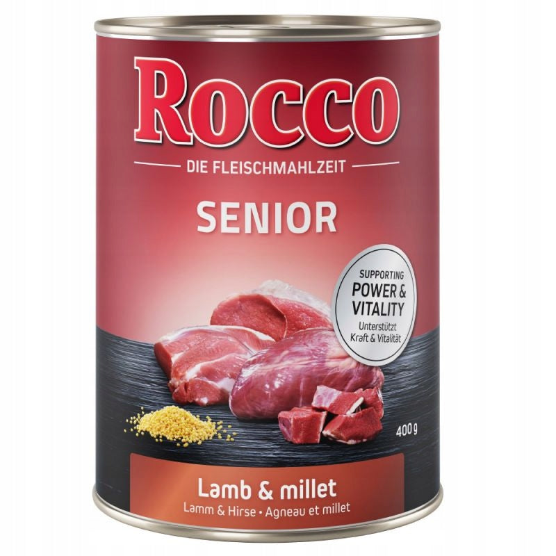 ROCCO SENIOR can MIX OF FLAVORS 12 x 400g Brand Rocco