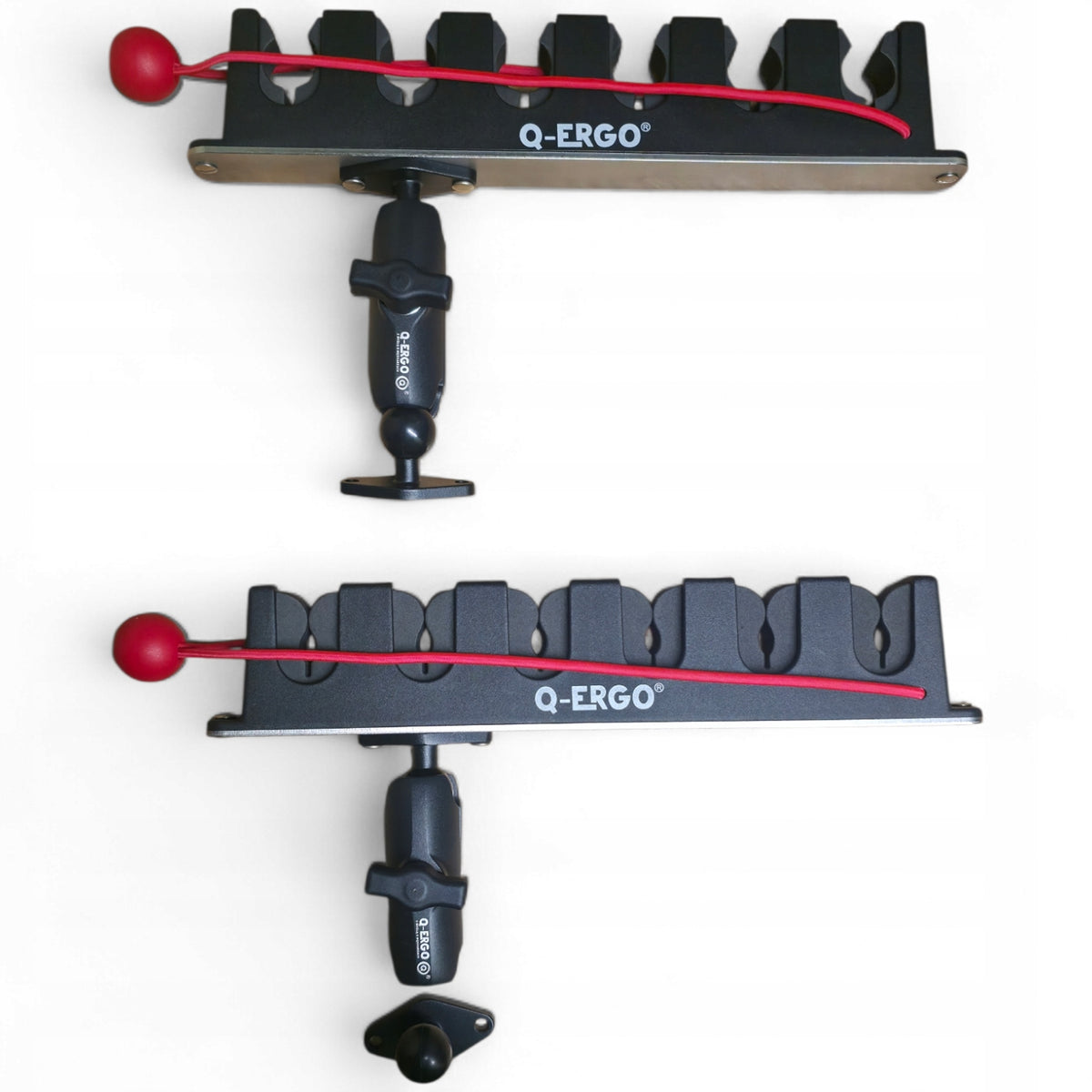 ROD COMB HOLDERS FOR BOAT PONTOON Q-ERGO OVAL BASE