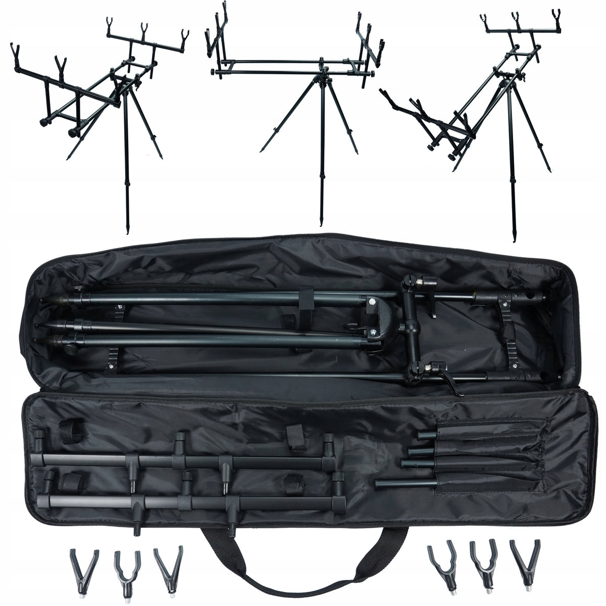 ROD FOR CARP STAND TRI-POD STAND HOKKAIDO Manufacturer code W26016