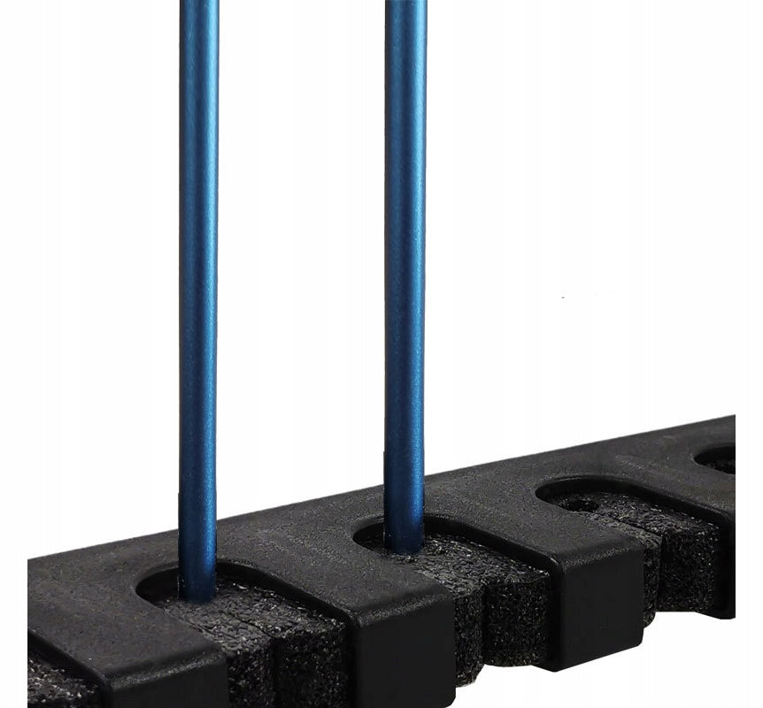 ROD HOLDER HANGER RACK FOR 6 RODS WALL MOUNTED STAND EVA SET Manufacturer code UCHWYT NA WĘDKI STOJAK NA 6 WĘDEK PIONOWY