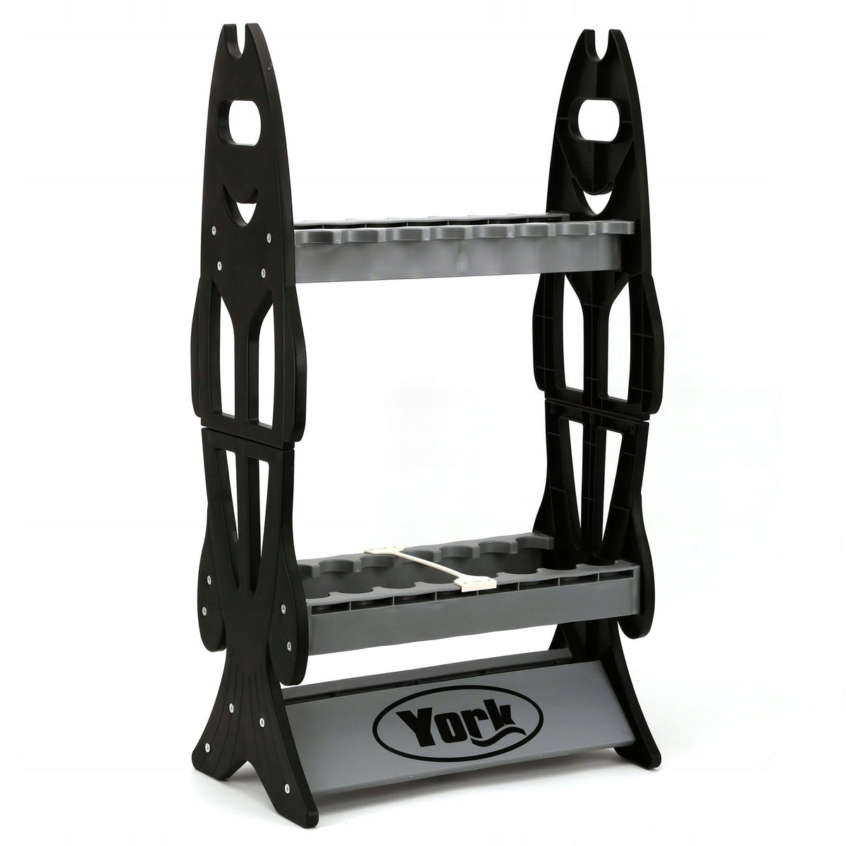 ROD RACK YORK FISH - FOR 16 RODS Packaging status original