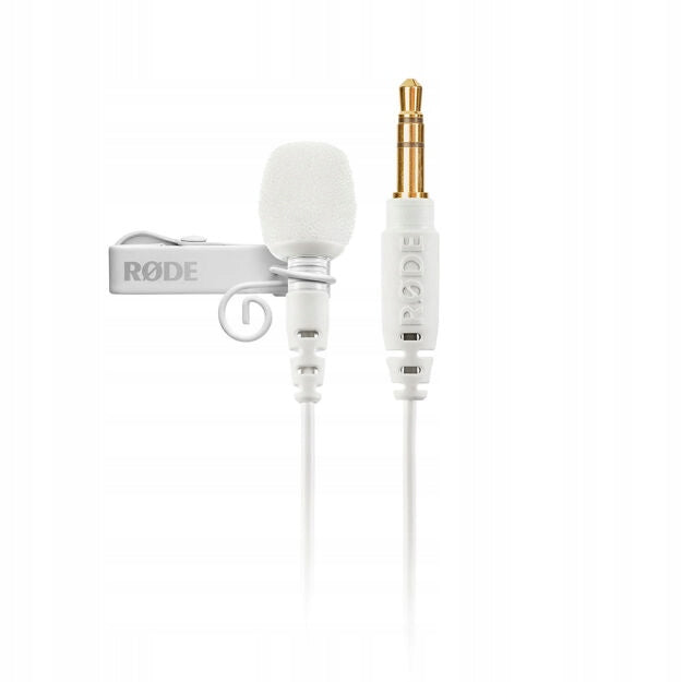 RODE Lavalier GO white lavalier condenser microphone for WIRELESS GO