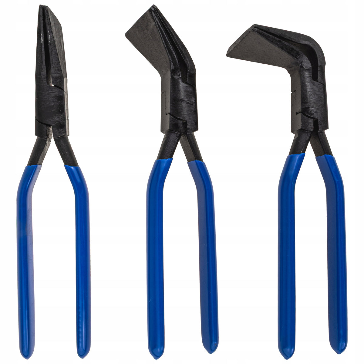 ROOFING SHEET METAL PLIERS FOR BENDING SHEET METAL BENT STRAIGHT 3 PCS.