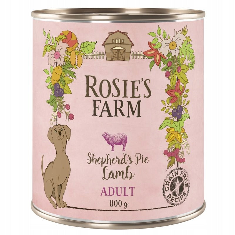 ROSIE'S FARM Adult Wet Food Lamb 800g for Dogs