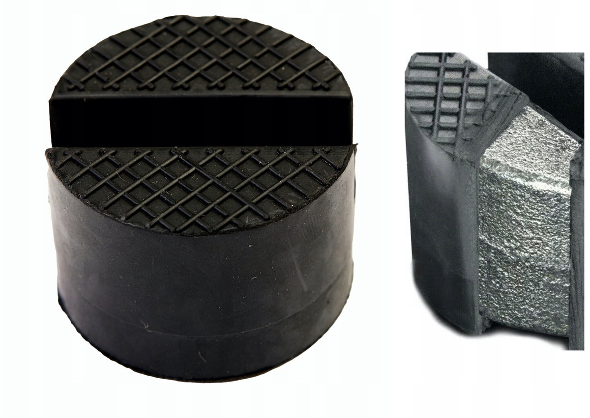RUBBER OVERLAY RUBBER PROTECTIVE FROG LIFTER 2,5T WITH NOTCH STRONG METAL