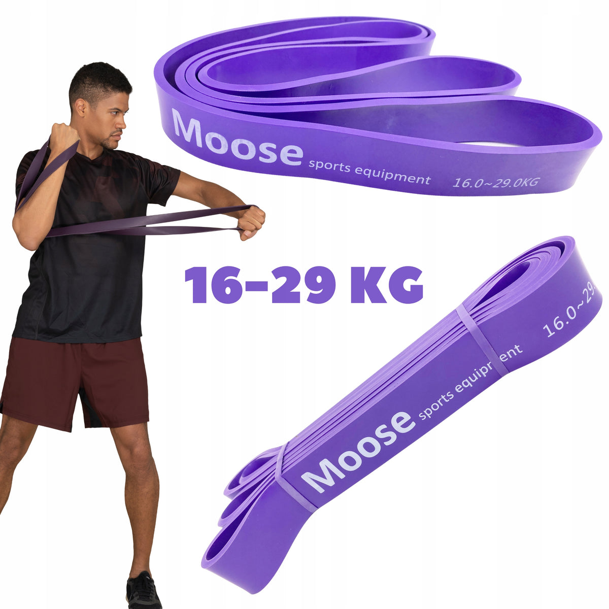 RUBBER POWER BAND FOR CROSSFIT PULL-UP EXERCISES