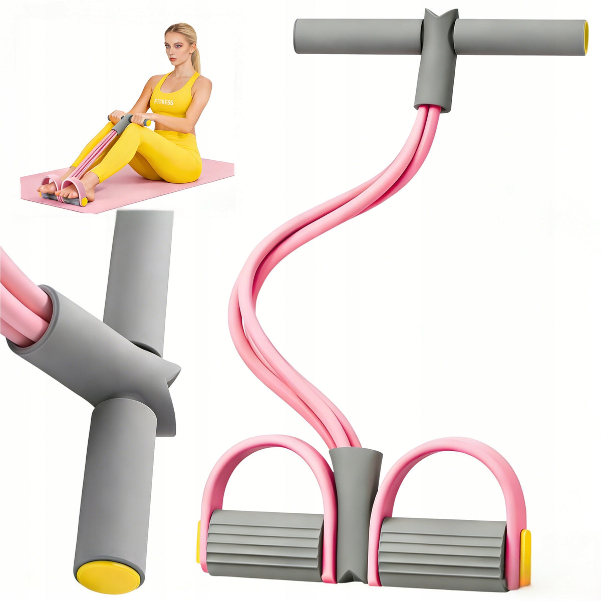 RUBBER RESISTANCE TAPE FOR WOMEN TO EXERCISE AT HOME THIGH LEG EXPANDER