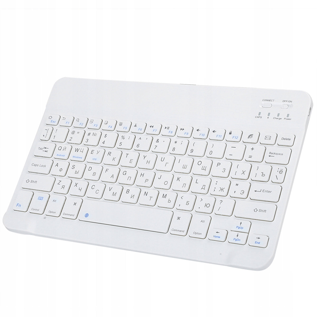 RUSSE KEYBOARD WITH WIRELESS CASE MINI SLIM BLUETOOTH USB Packaging status original