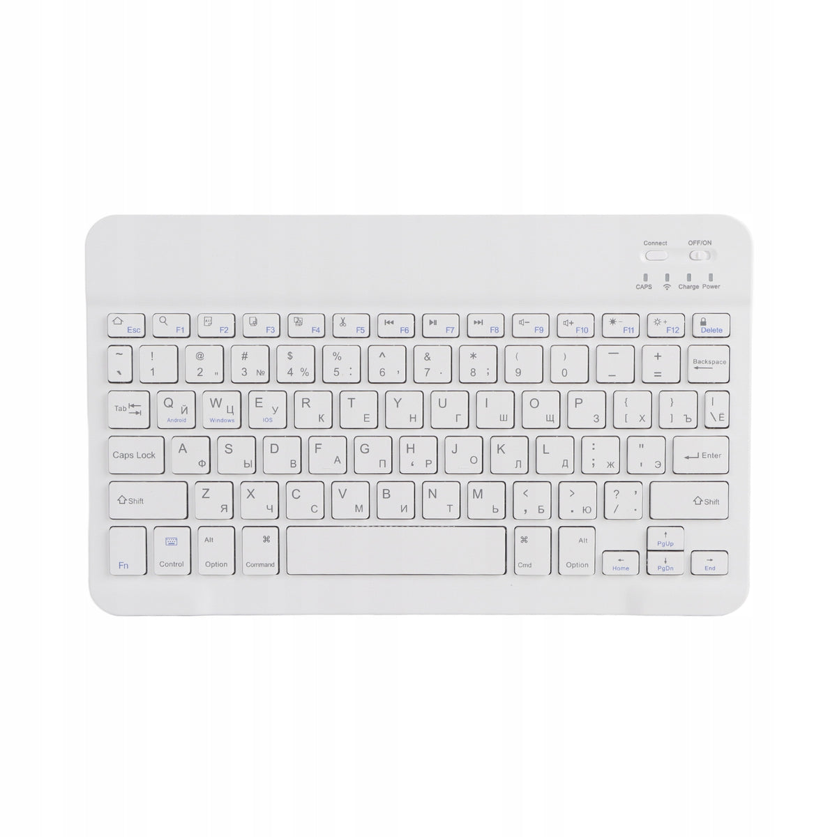 RUSSE KEYBOARD WITH WIRELESS CASE MINI SLIM BLUETOOTH USB