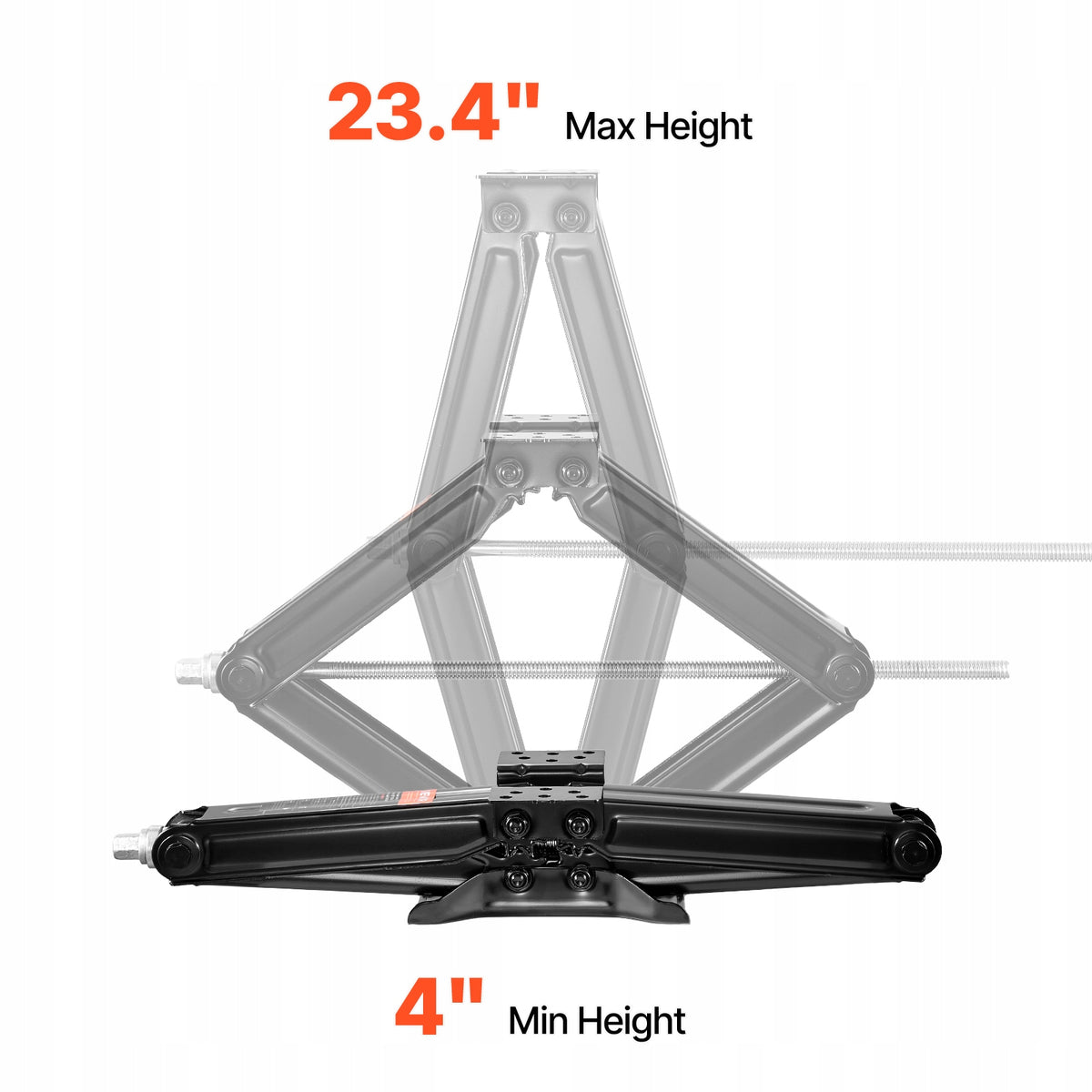 RV Scissor Jacks 5000lbs 23.4in RV Stabilizer Leveling Scissor Jacks 4 Set Manufacturer code FCWDQJD2