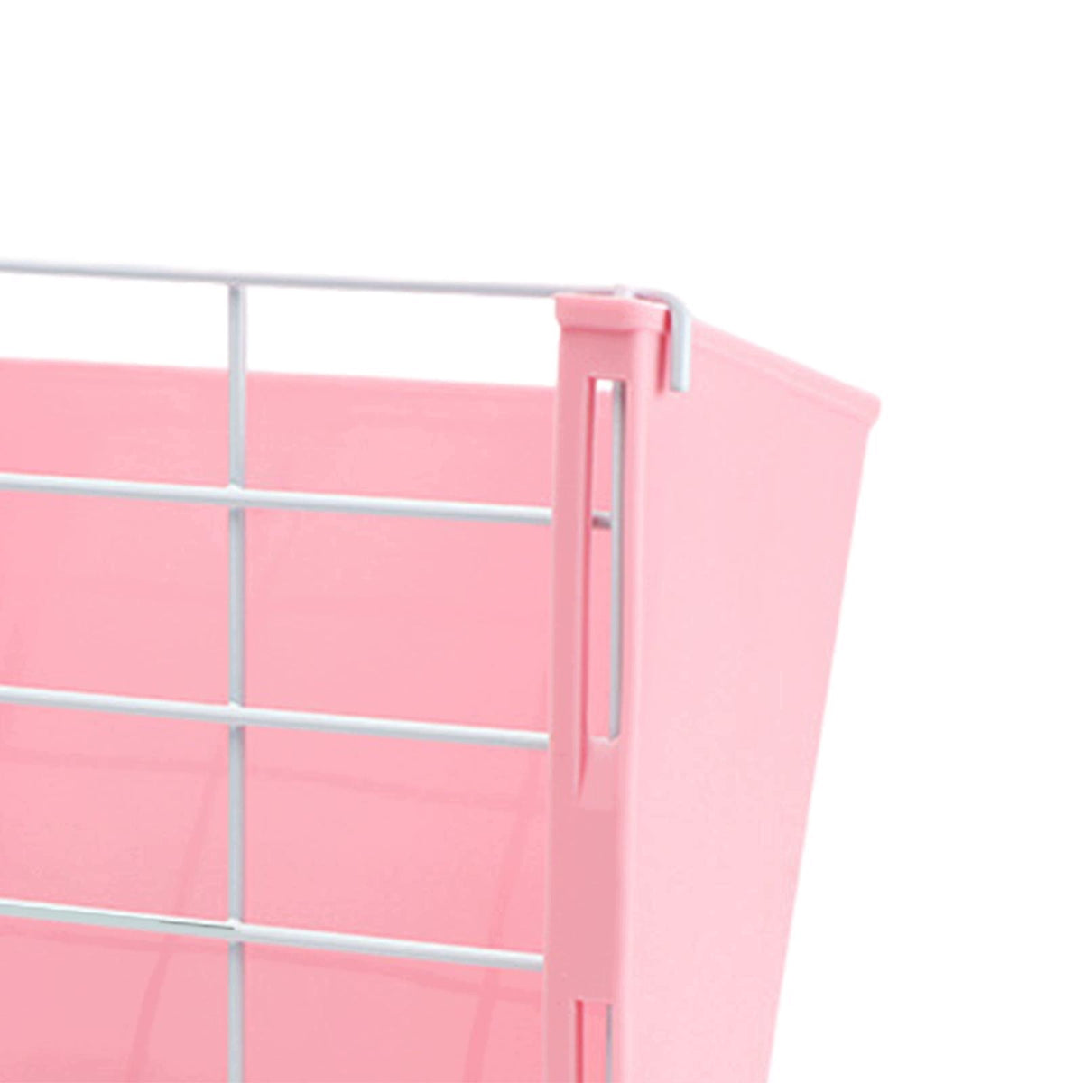Rabbit Hay Feeder Cage Hay Rack Manger Accessories Minimize Waste And Pink Packaging status original