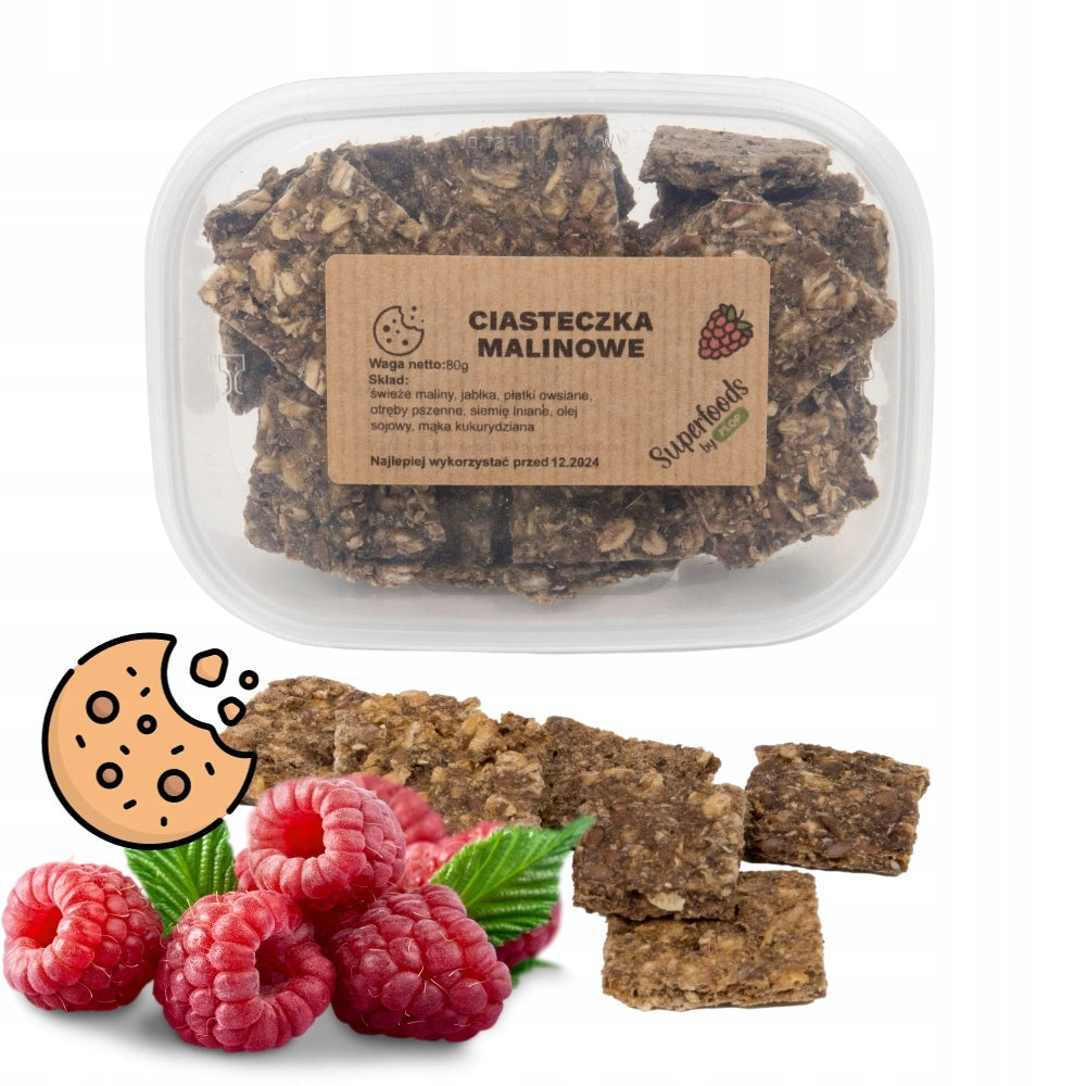 Raspberry Cookies 80g
