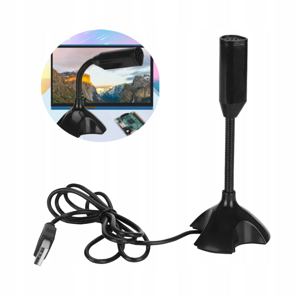 Raspberry Pi 2/3 USB Plug and Play Microphone