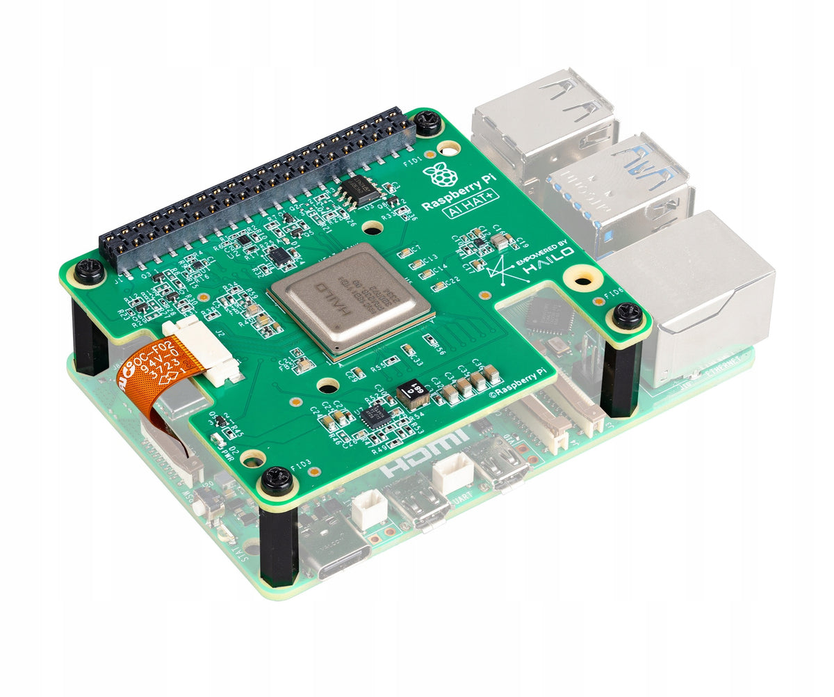 Raspberry Pi AI HAT+ 26 TOPS - HAT+ module with AI accelerator
