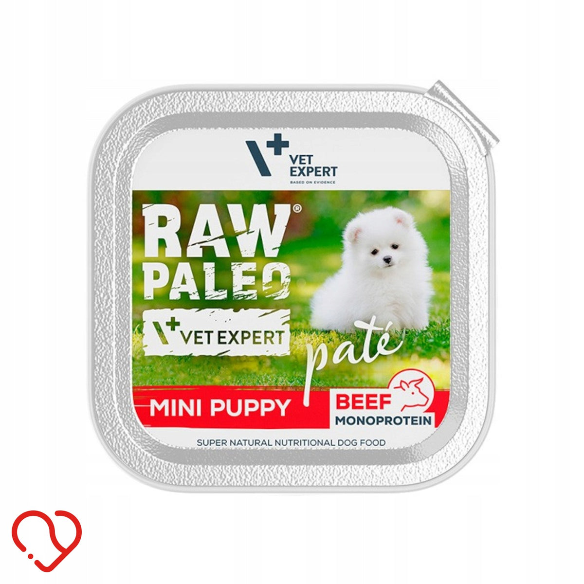 Raw Paleo - Mini Puppy - Beef - 150g