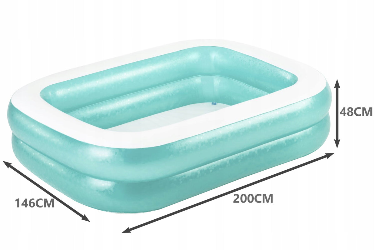 Rectangular inflatable pool Bestway 201 x 150 cm Manufacturer code 54005