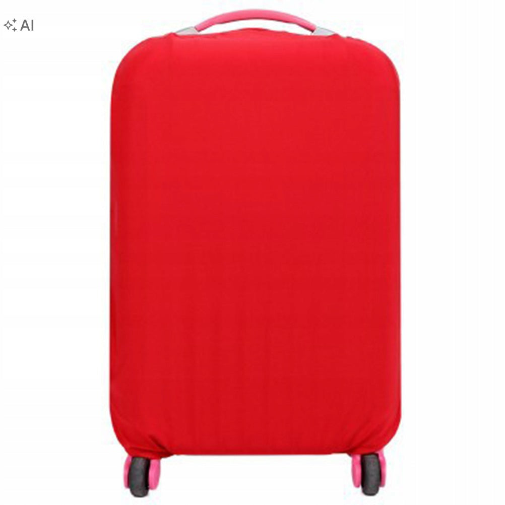 Red Elastic Luggage Case Cover Stretch Suitcase Protector Dustproof Color red