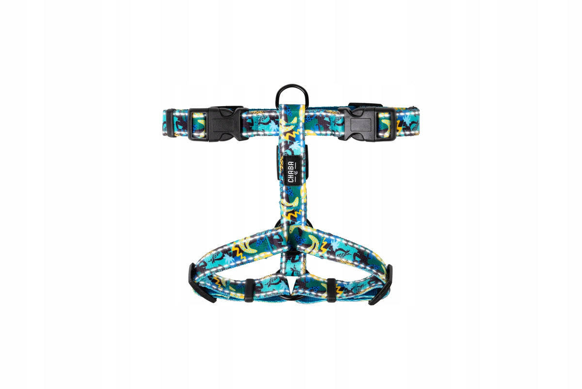 Reflective Harness Guard For Dog CHABA | Carnival Pattern | NO ABSORB Packaging status original