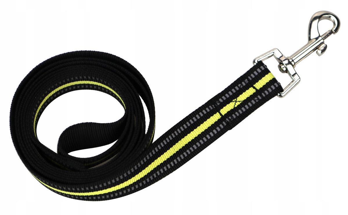 Reflective dog leash, long 199cm
