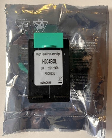 Replacement Ink 304Xl For Hp Black (Black)