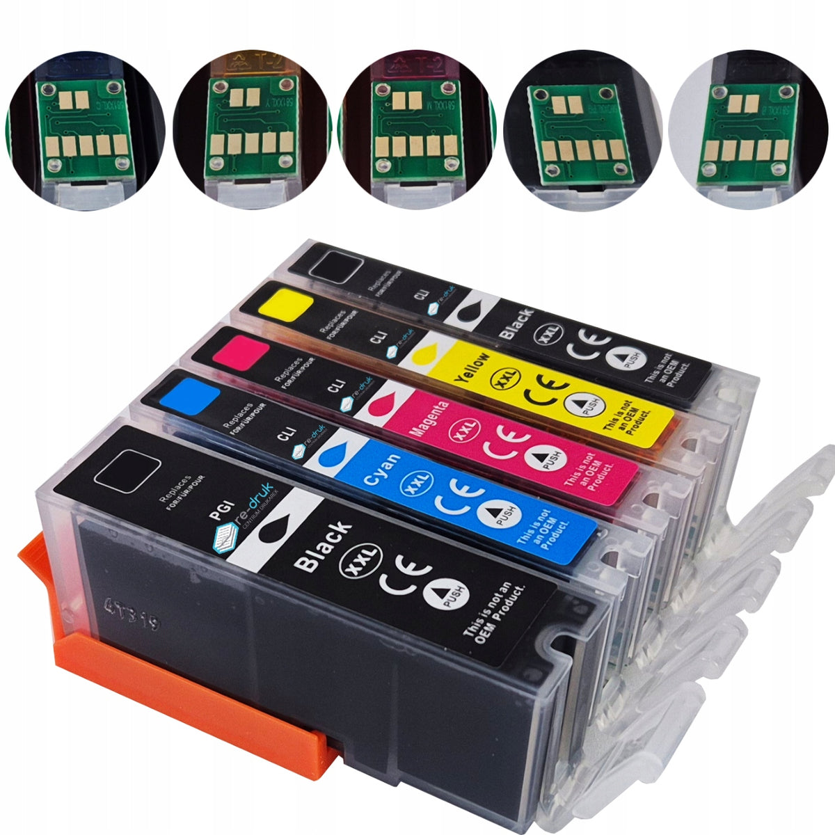 Replacement inks pgi570 cli571 mg5750 6850 7750