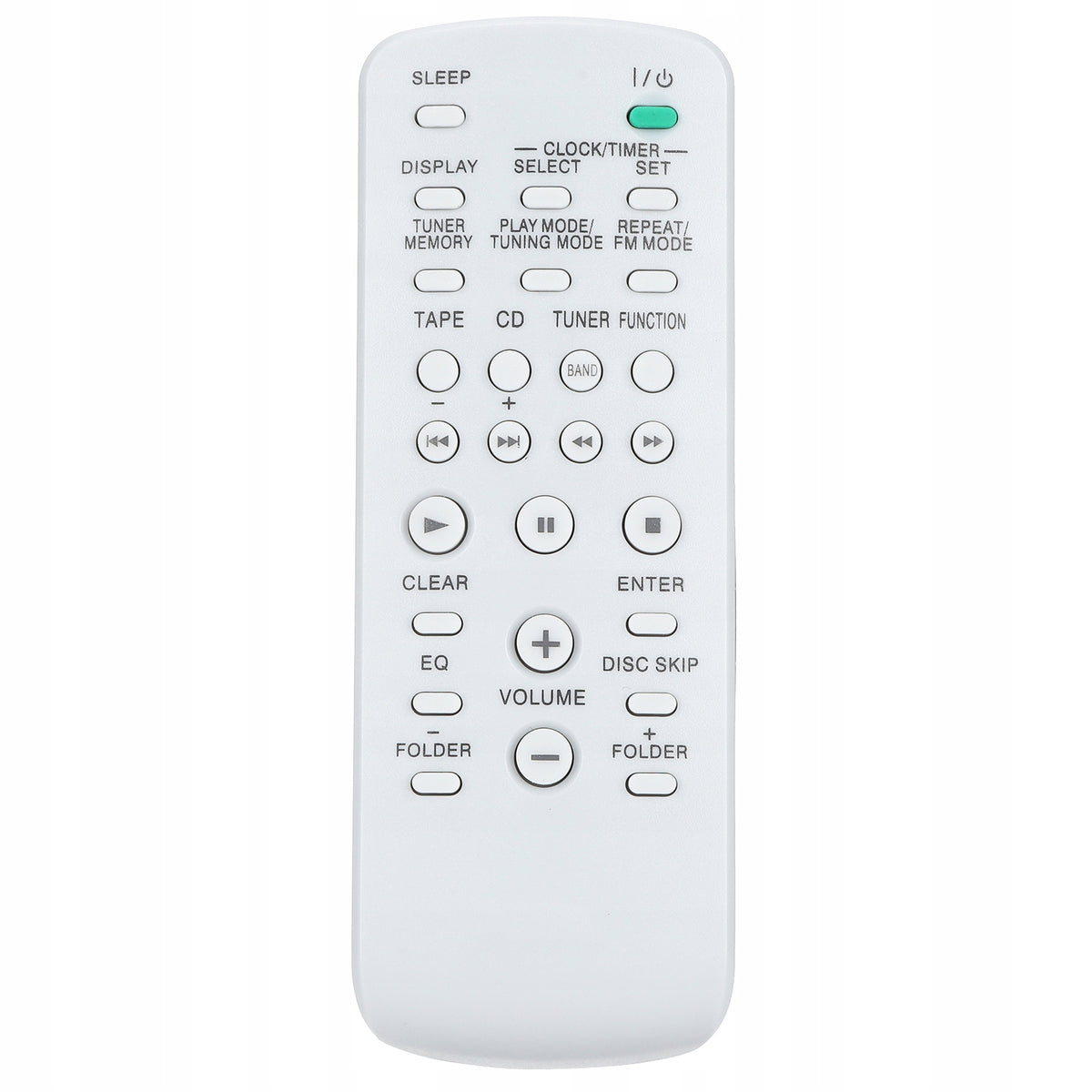 Replacement remote control, replacement remote control power