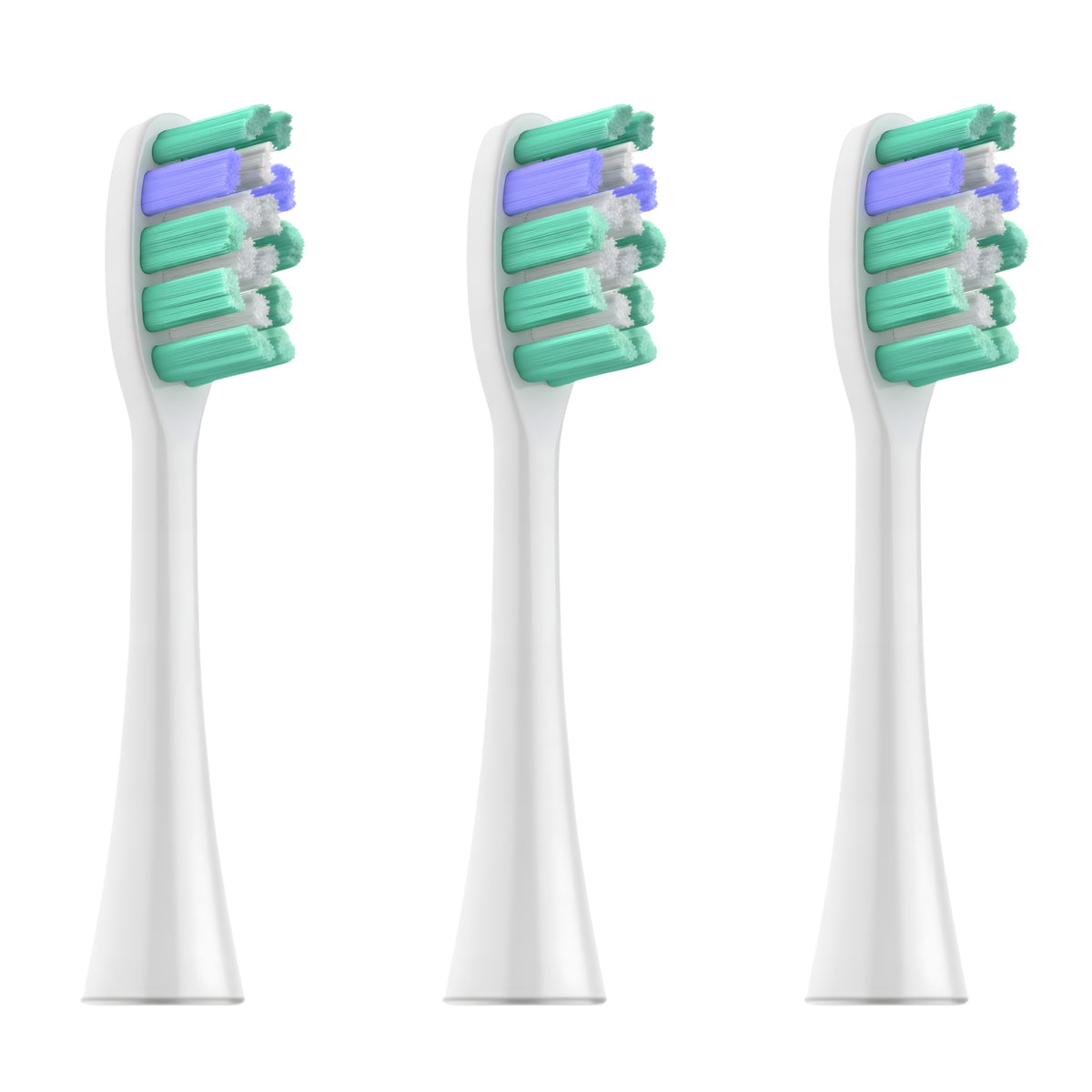 Replacement tips for sonic toothbrush DentiPro STB-05 3 PCS.