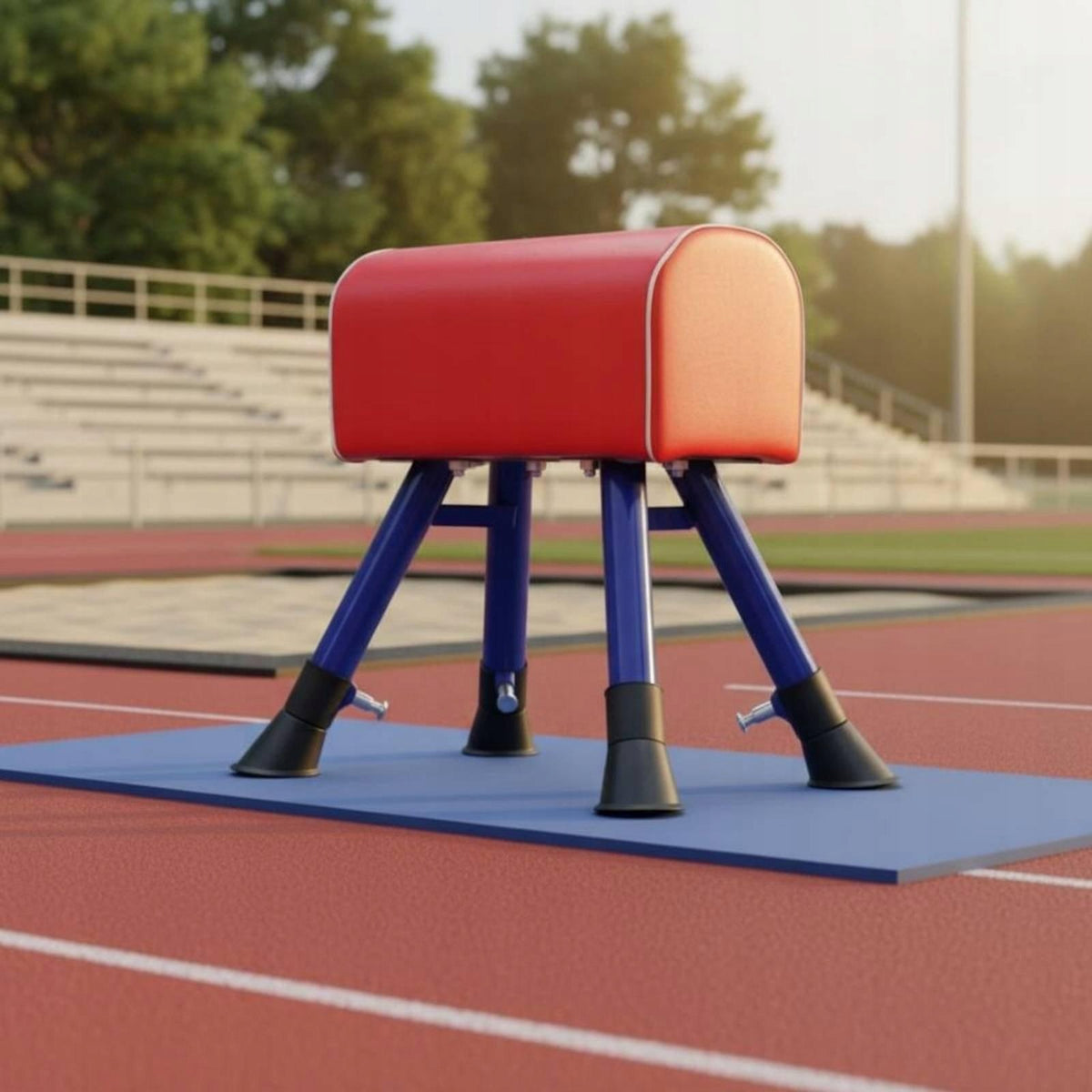 Resilient Training Springboard Jump Assist Platform Gymnastics Toddler Goat Packaging status original