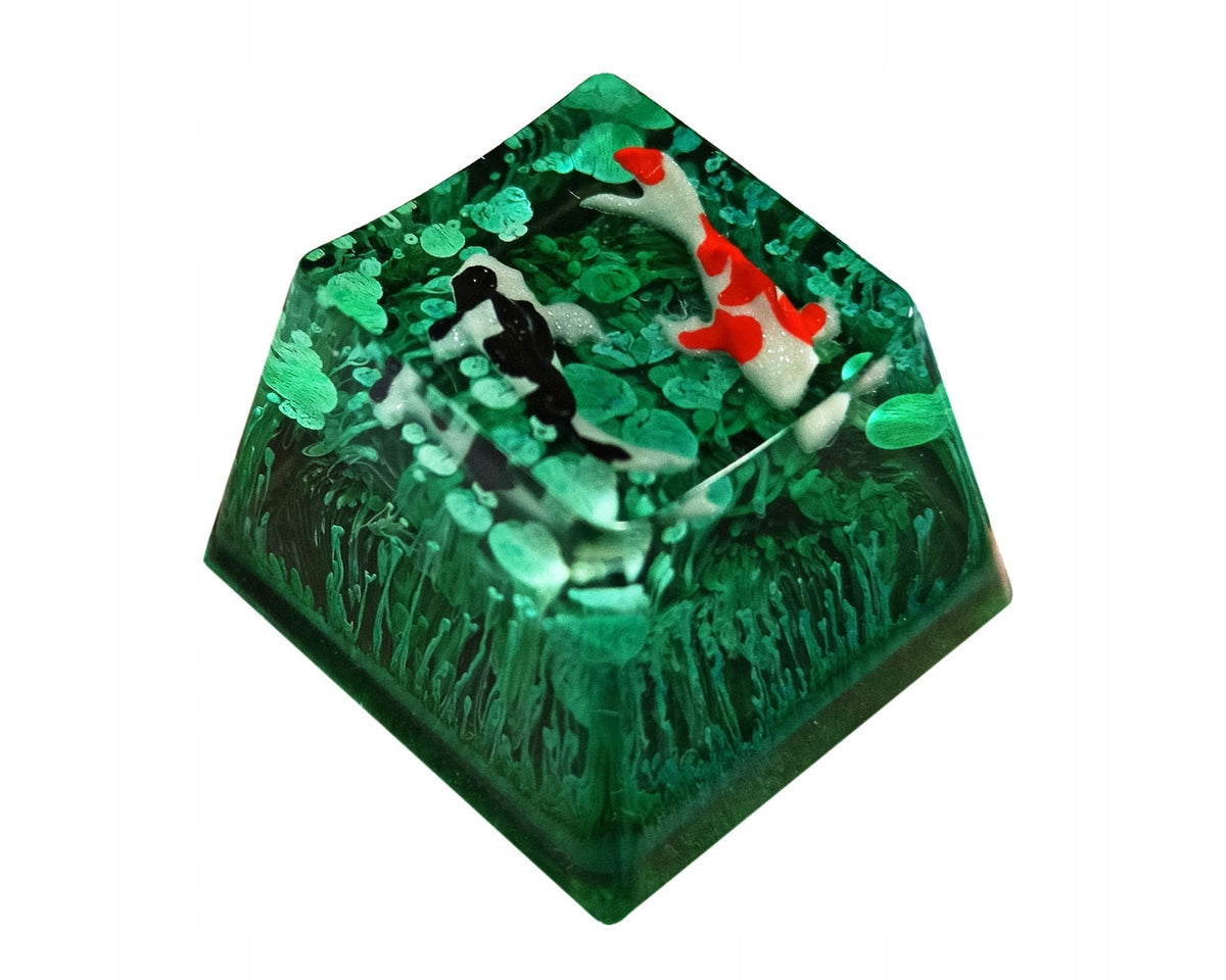 Resin Keycaps Custom Keycaps Koi Fish Custom ESC
