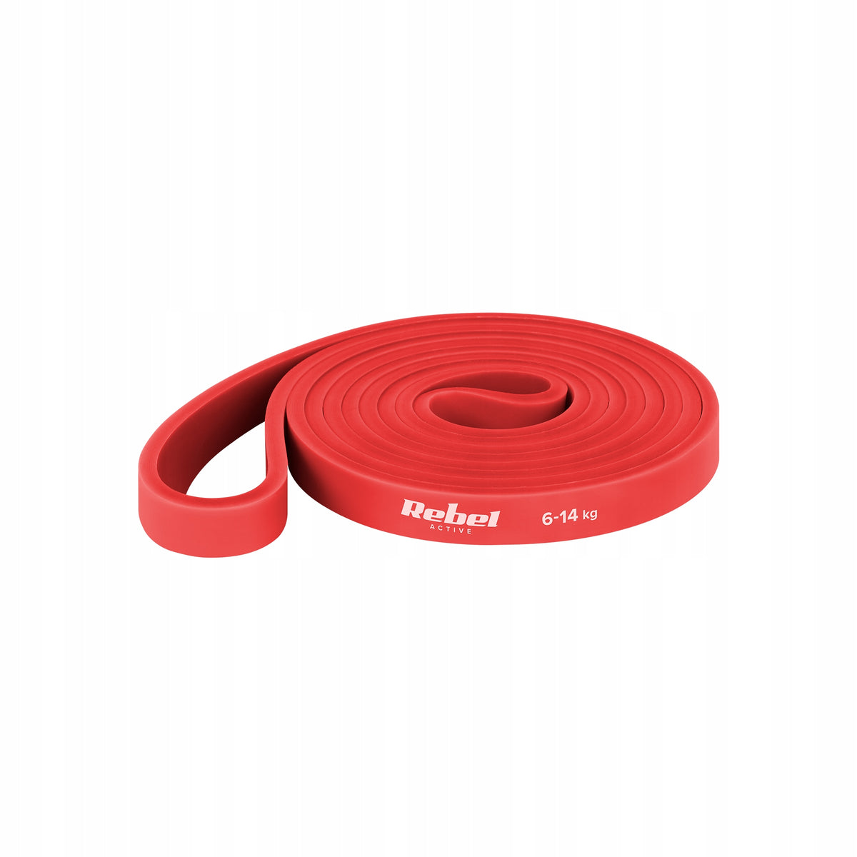 Resistance Rubber Exercise Tape Elastic Durable Power Band 6-14kg Rebe