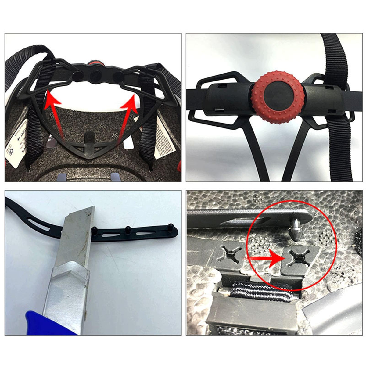 Retention System Helmet Modification Nylon Repair Strap Replacement A Packaging status original