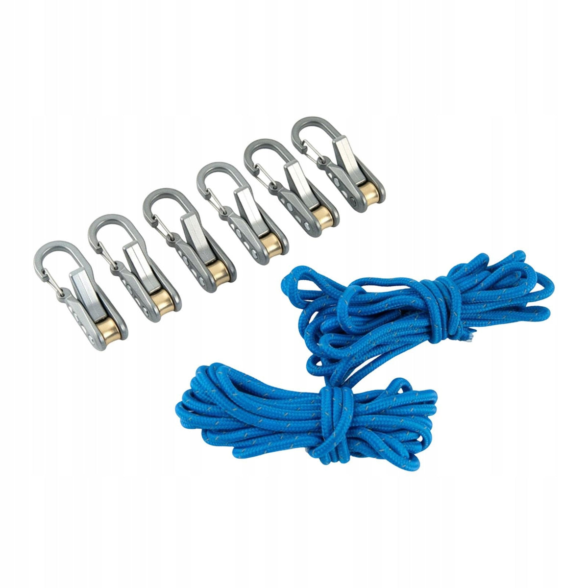 Retractable Buckle Rope Roller Tensioners,300cm Paracord Ropes cam Buckles