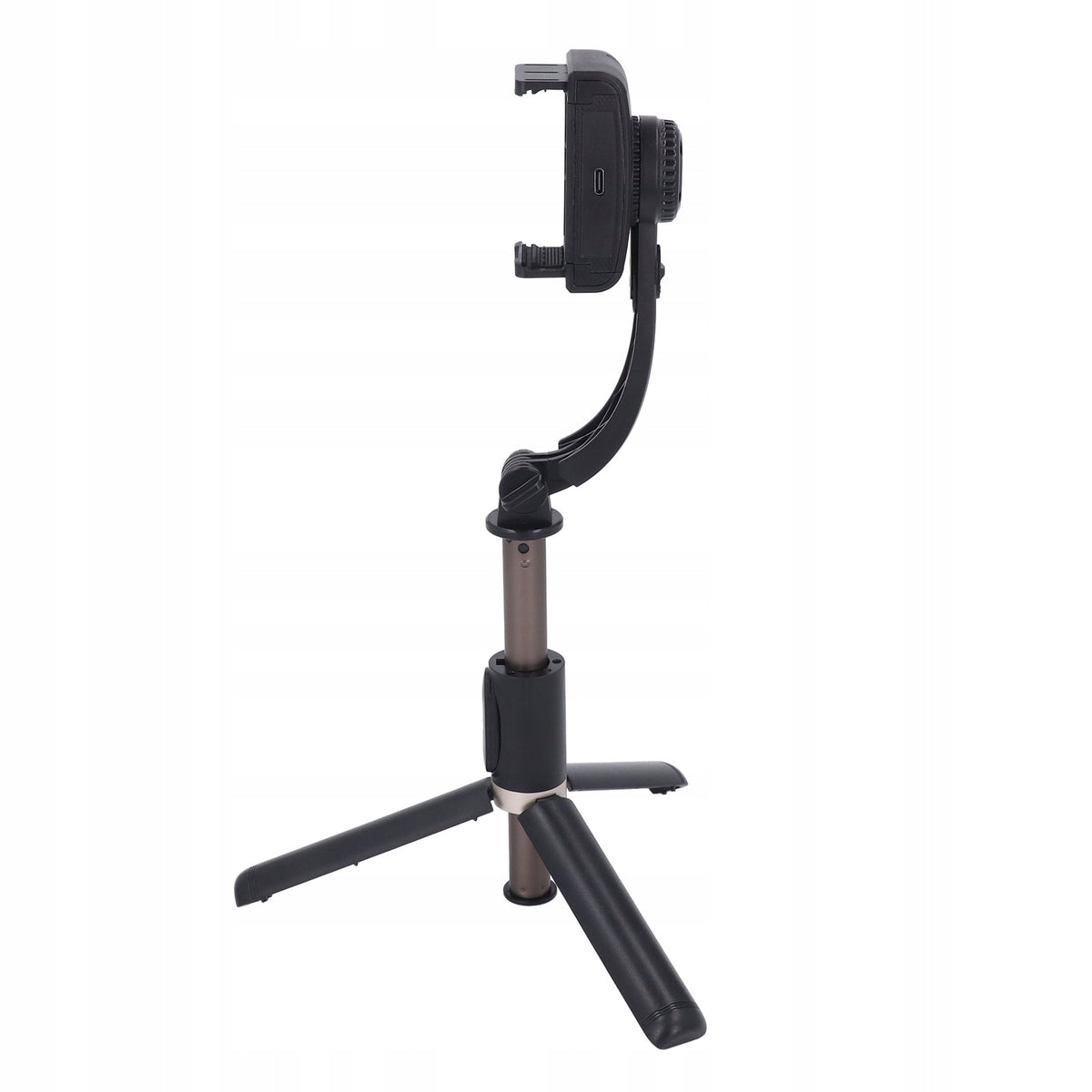 Retractable selfie tripod, smartphone stabilizer, automatic balance and be