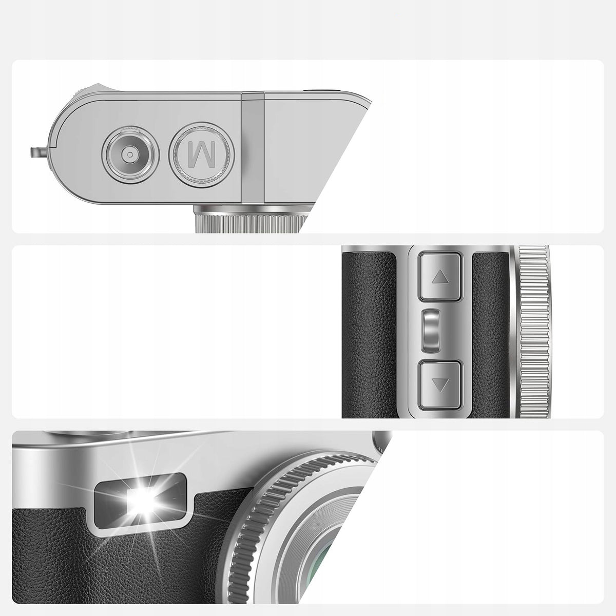 Retro Camera Keychain Pocket Mini Digital Camera 1080P Screen Strap Packaging status original