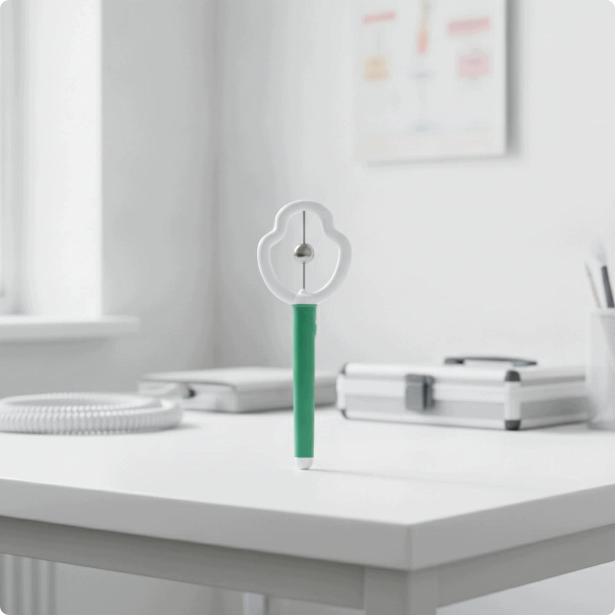 Ringlingual Tip Exercise Tool | Lightweight, lingual Training Tool Green