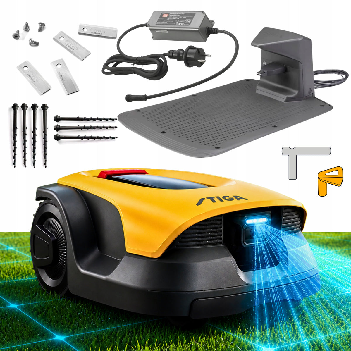 Robot mower Automatic AI Camera Without Cable STIGA A 25v 2500 m²
