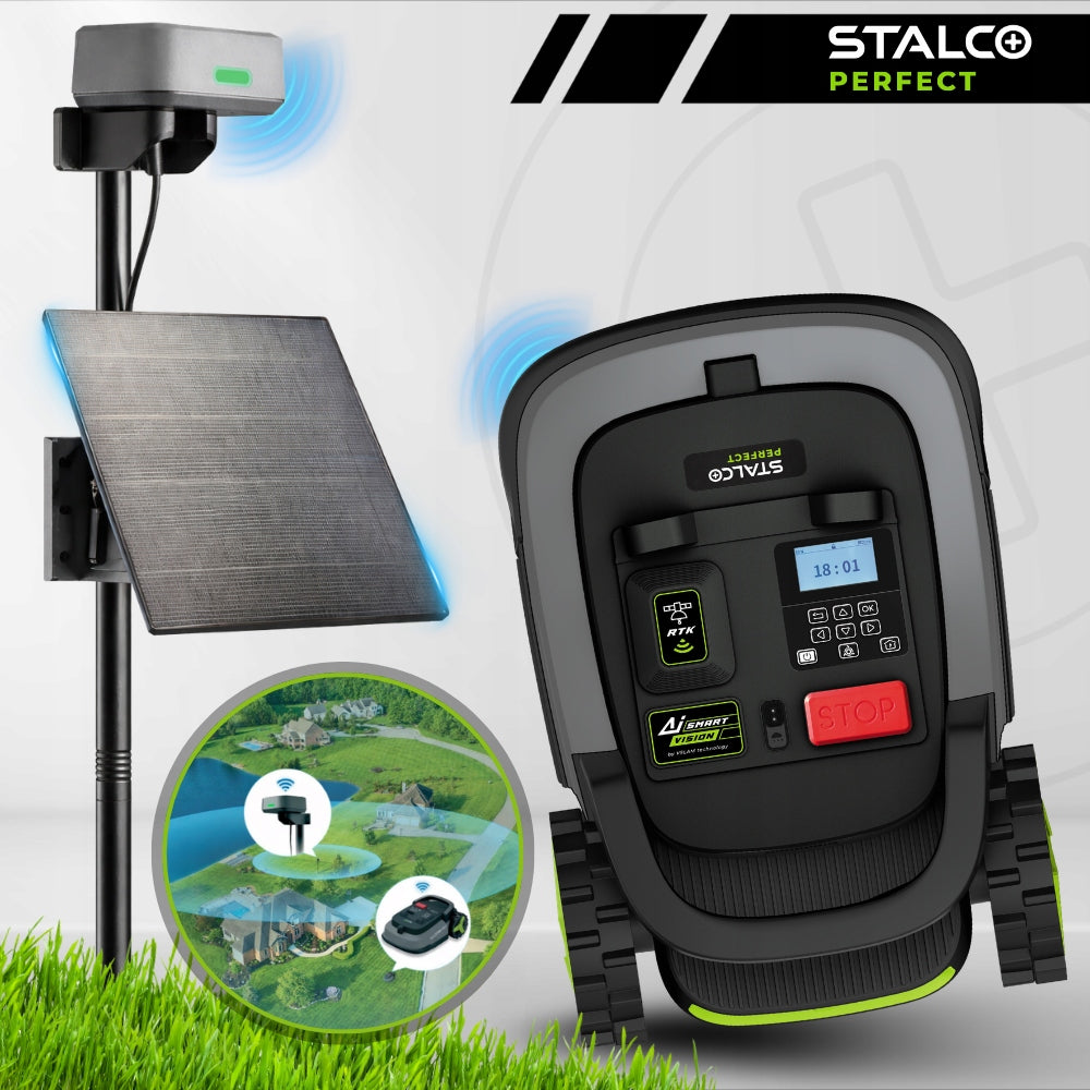 Robot mower STALCO PERFECT MowMaster RTK 3000m2 AI VISION STALCO Manufacturer code S052398710