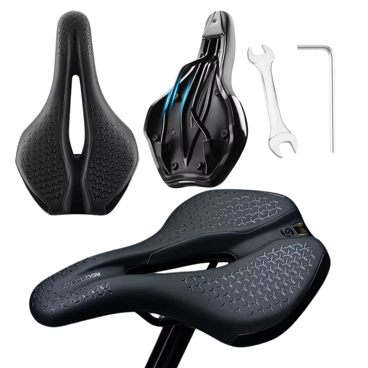 Rockbros Saddle ERGONOMIC SPORTS BICYCLE SADDLE 155 mm